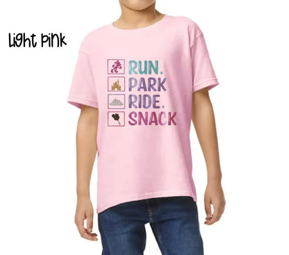Run Park Ride Snack