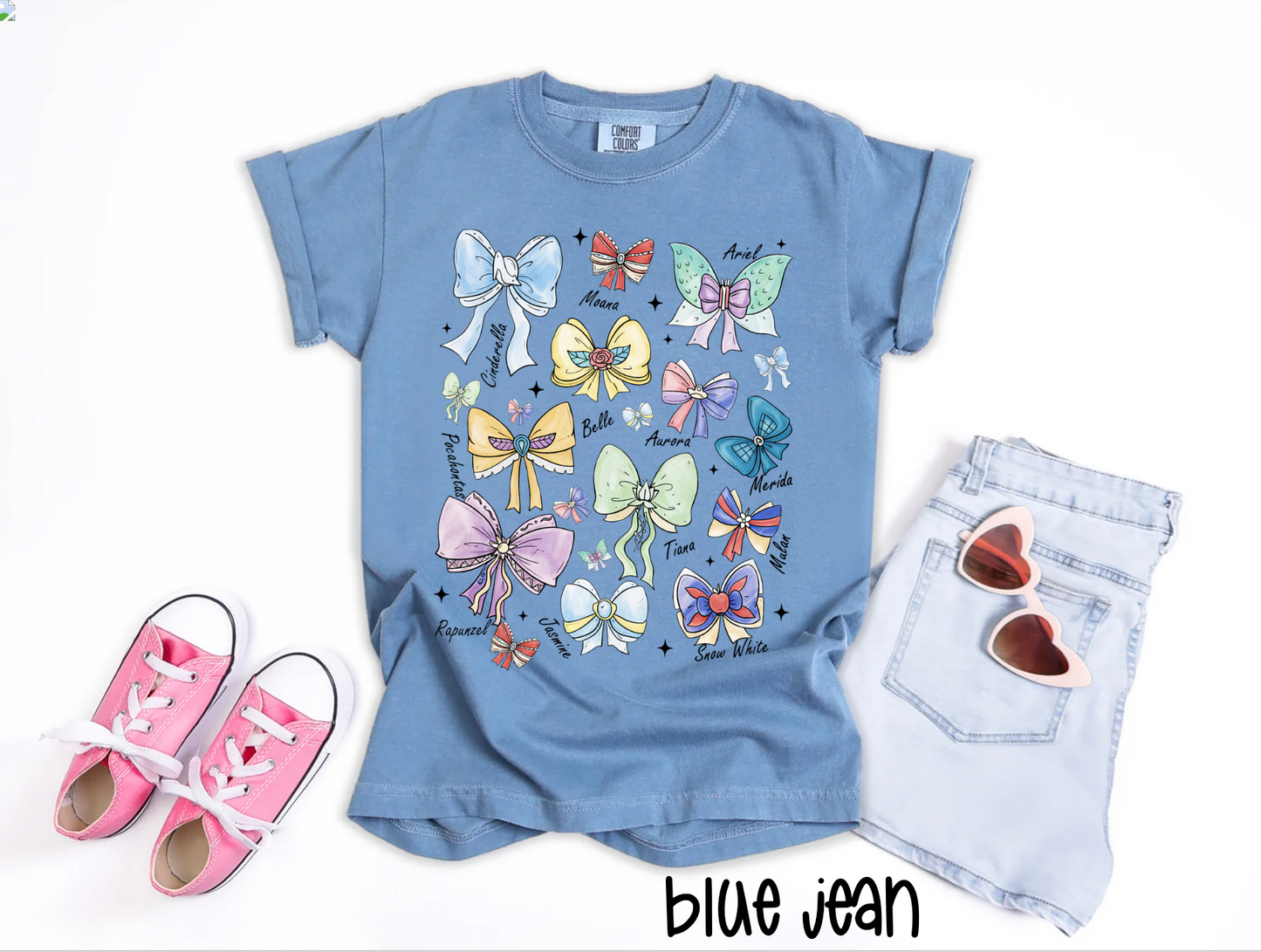 Princess Inspired Bow Collection Tee
