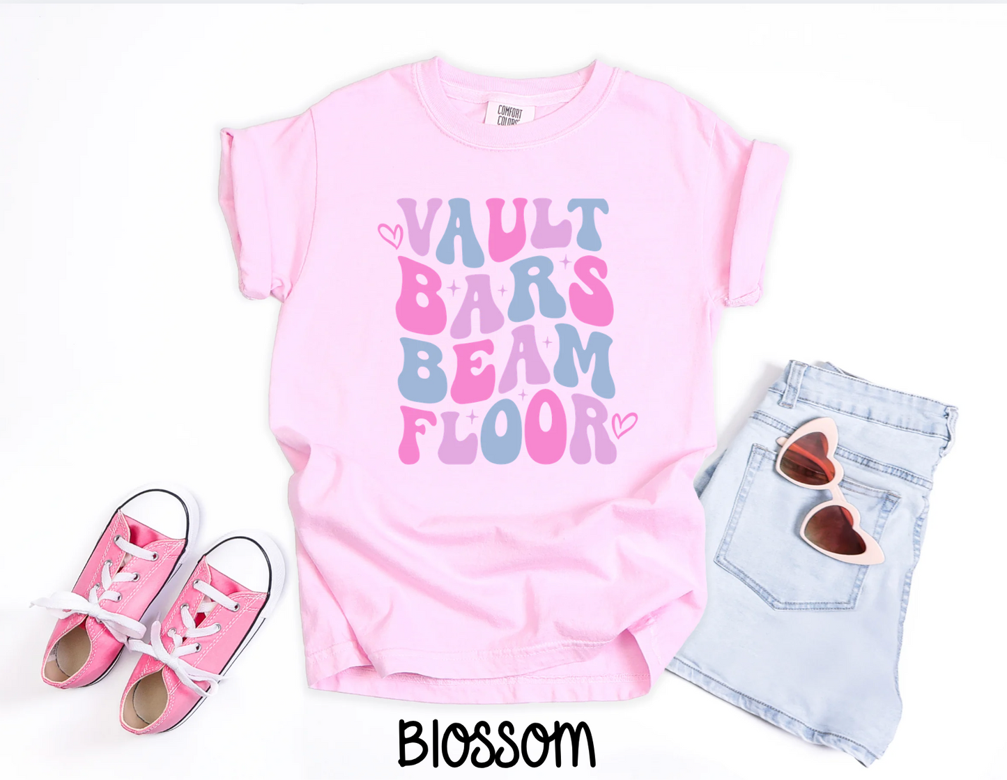 Retro Gymnastics - Vault Bars Beam Floor