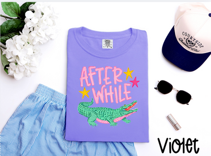 Later Alligator & After While Crocodile Retro Tee