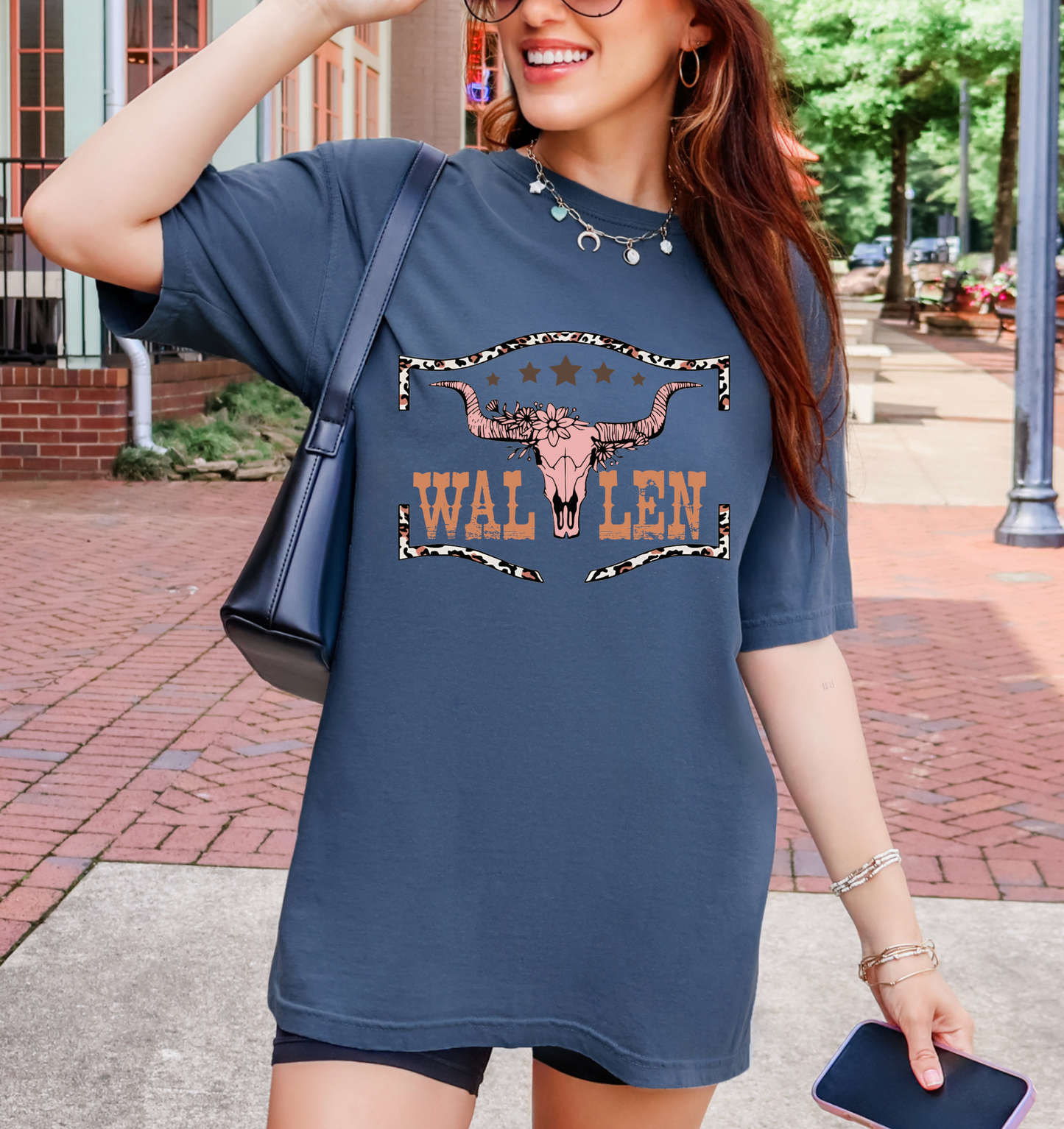 Wasted on You - Wallen Collage Tee